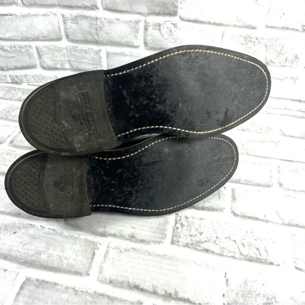 British Walkers Wingtip Dress Shoes Men SZ 9.5 D Brown Leather RARE Vintage